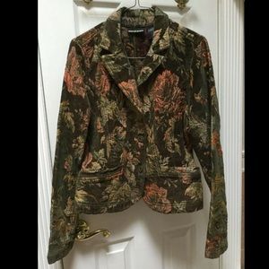 DKNY Blazer FLORAL TAPESTRY M Multicolor